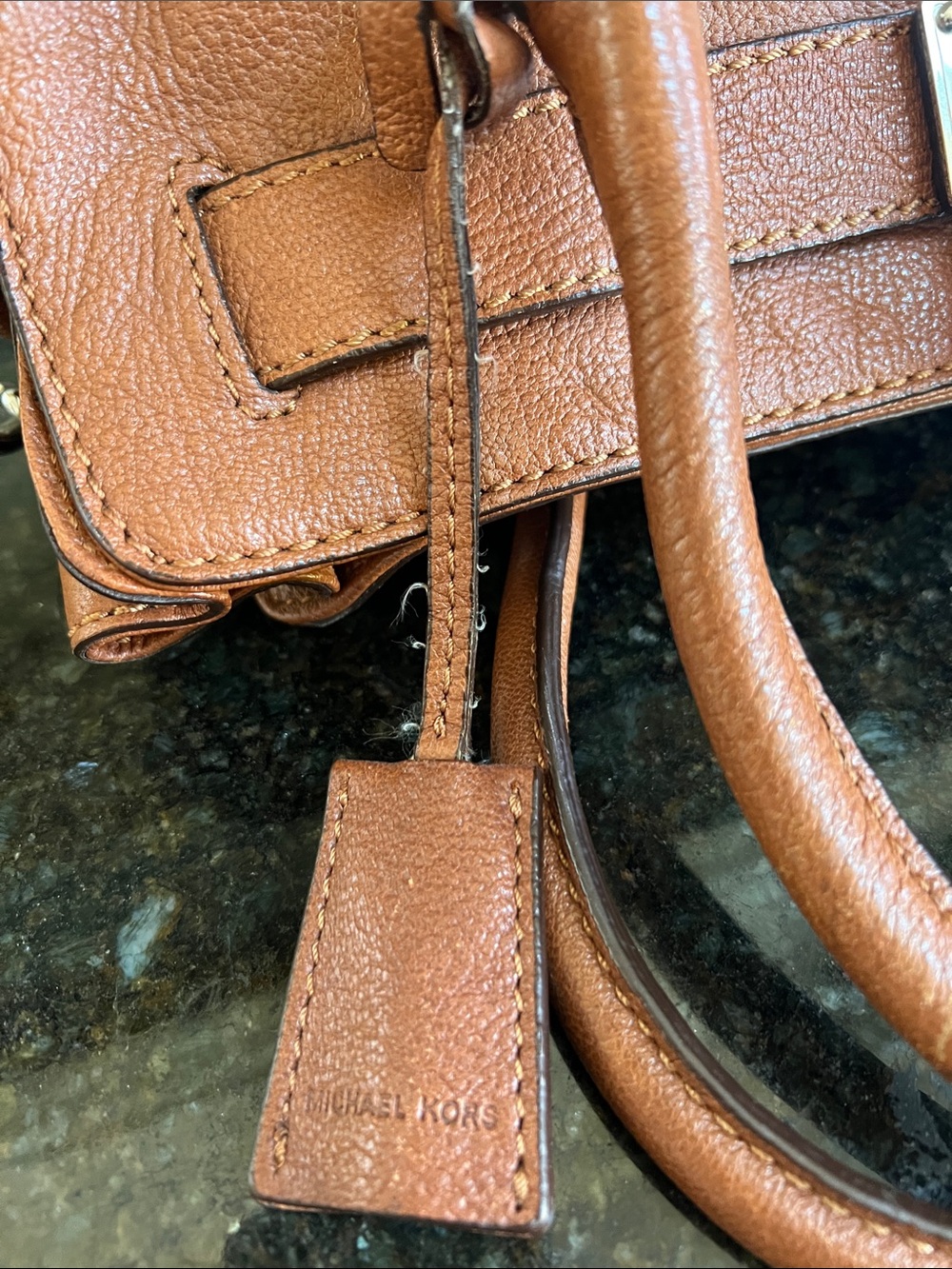 Michael Kors Hamilton Satchel - Picture 5 of 7